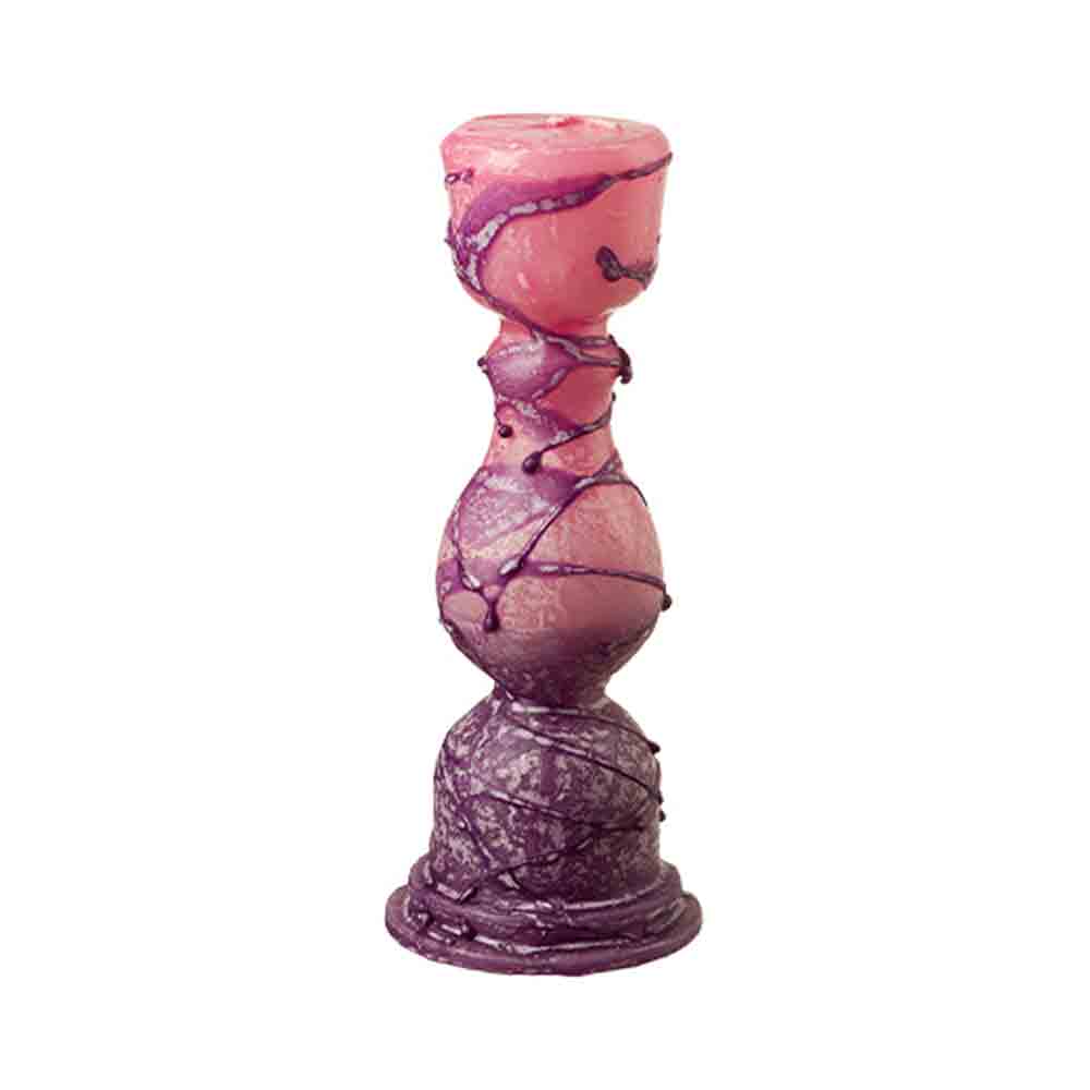 ART Jidaica Candle For Havdalah 18cm Purple