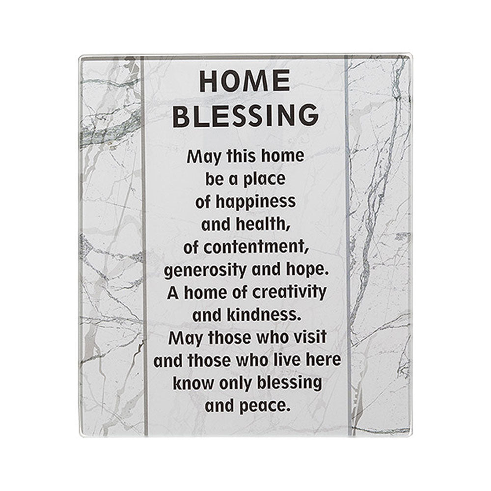 ART Judaica Reinforced Glass Blessing for Wall Hanging 16x19cm