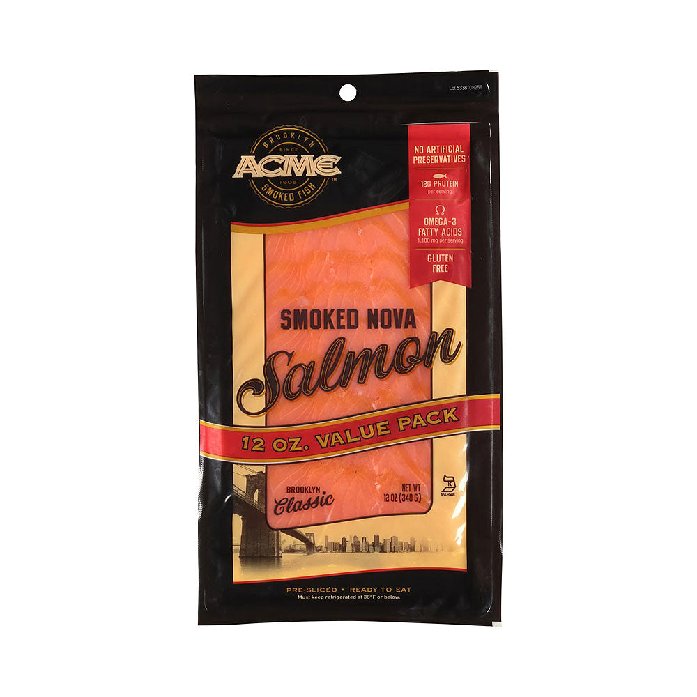 Acme Smoked Nova Salmon 12 oz