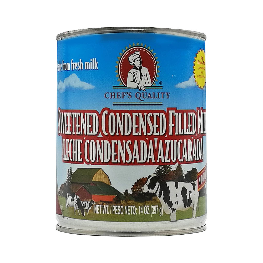 Chef's Quality Sweetened Condensed Filled Milk 14 oz