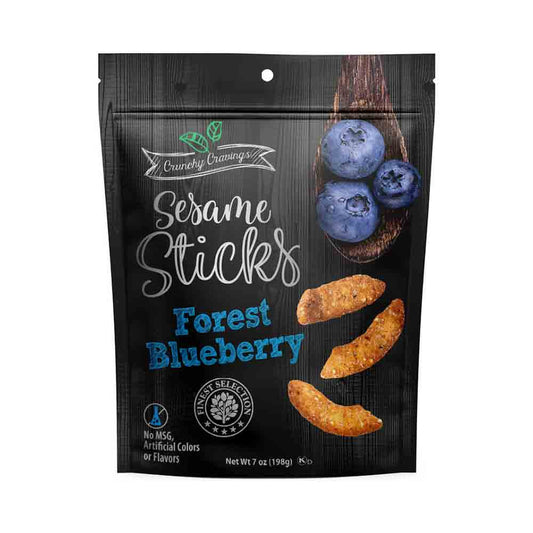 Crunchy Cravings Sesame Sticks Forest Blueberry