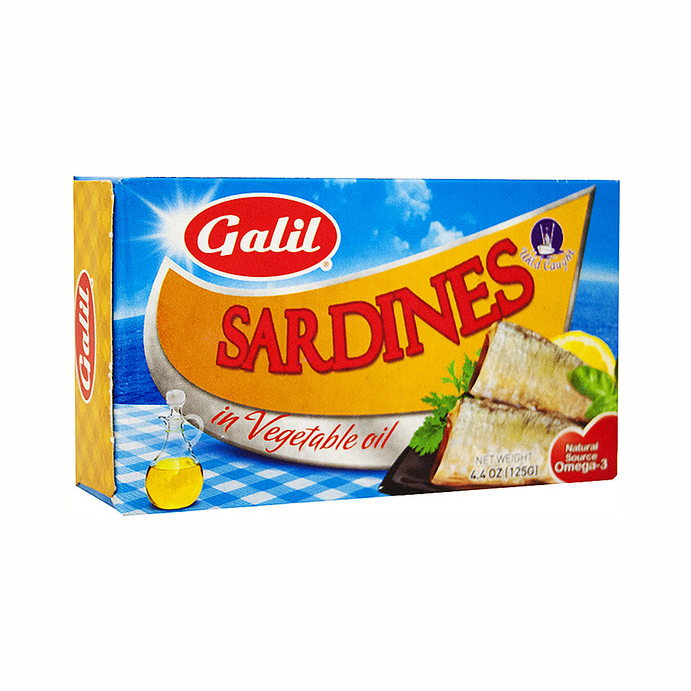 Galil Sardines In Vegetable Oil 4.4 oz