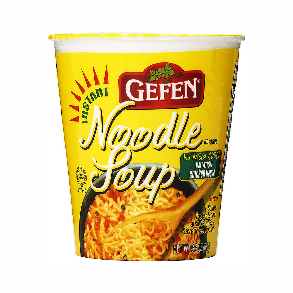 Gefen Instant Chicken Flavor Noodle Soup No MSG 2.3 oz