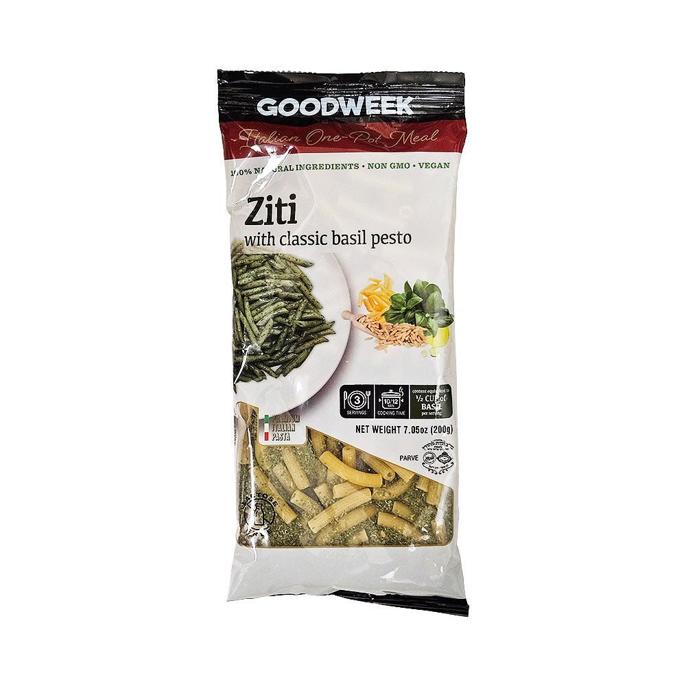 Goodweek Ziti With Classic Basil Pesto 7.05 oz