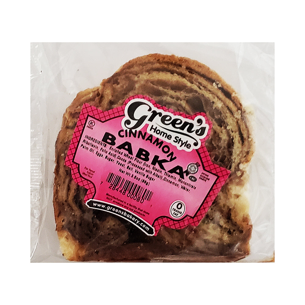 Green's Cinnamon Babka 3.5 oz