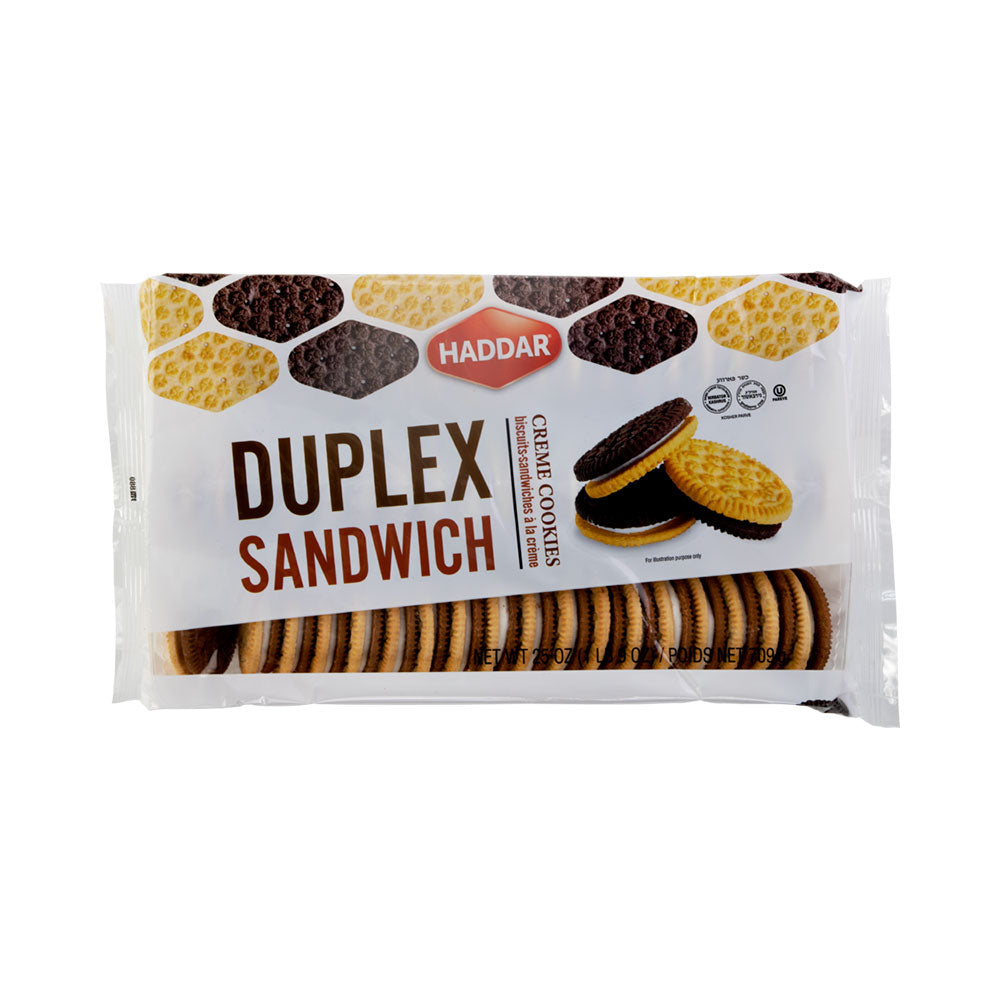 Haddar Duplex Sandwich Creme Cookies 25 oz