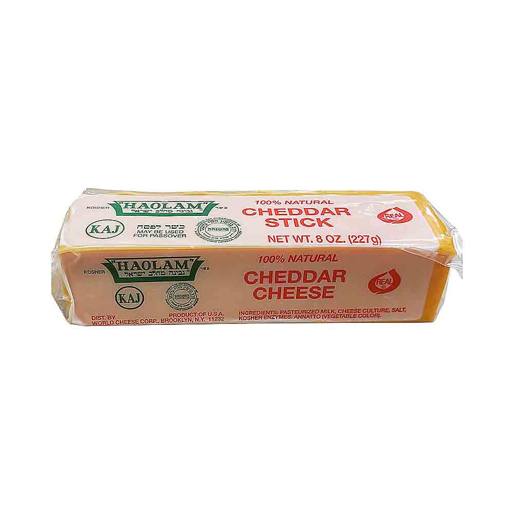 Haolam Cheddar Stick Yellow 8 oz
