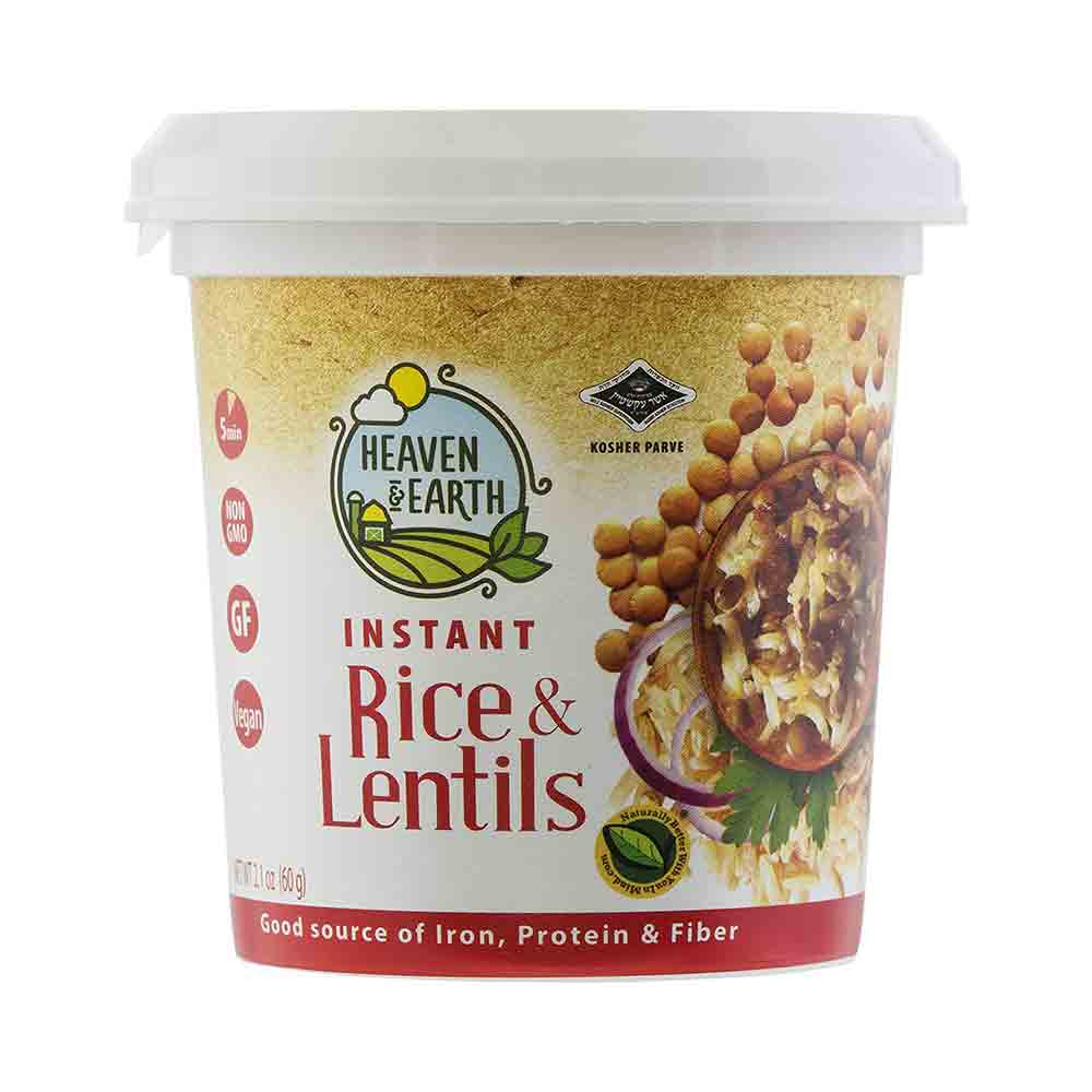 Heaven & Earth Instant Rice & Lentils 2.1 oz