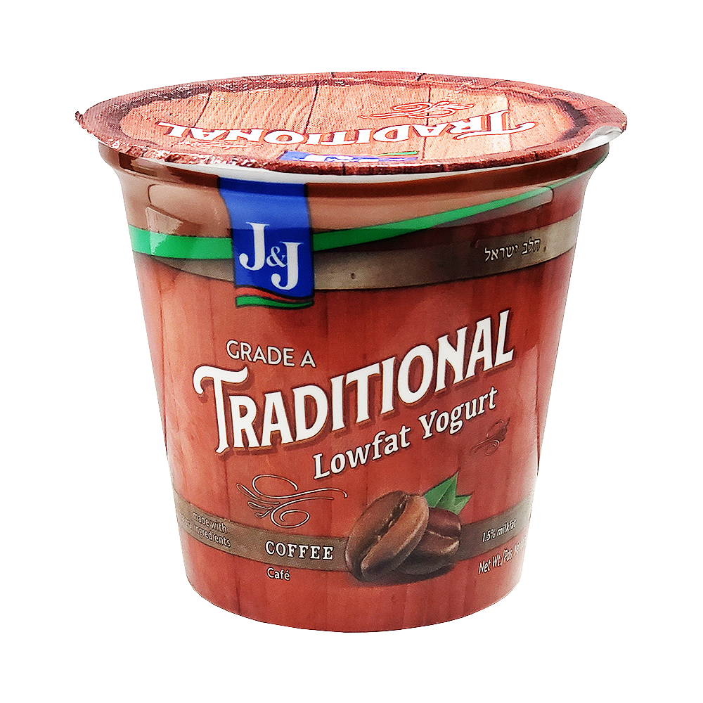 J & J Coffee Lowfat Yogurt 7 oz