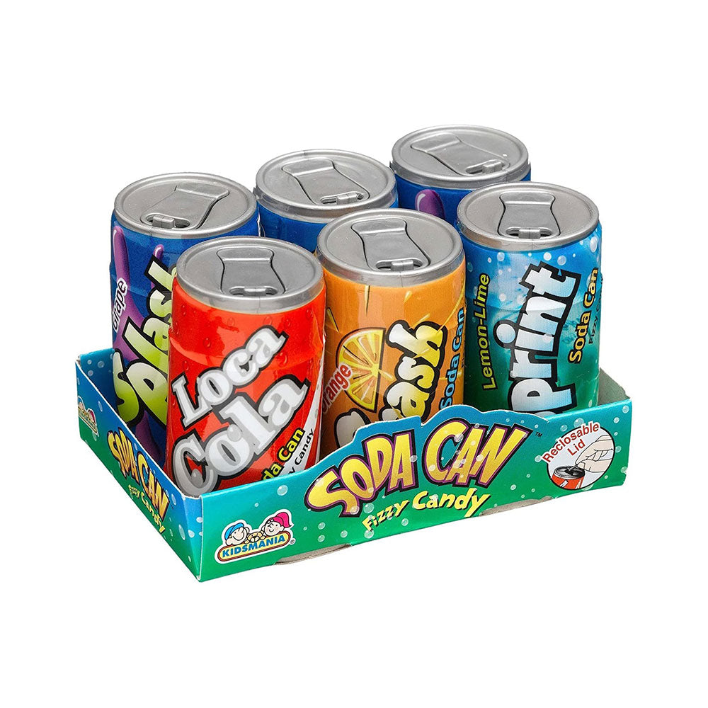 Kidsmania Soda Can 6 pk