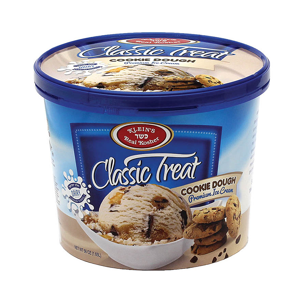 klein's cookie dough Dairy ice cream 56 oz