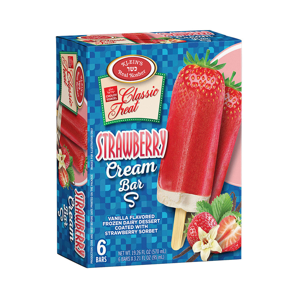 Klein's Classic Treat Strawberry Cream Bar 6x3.21 oz