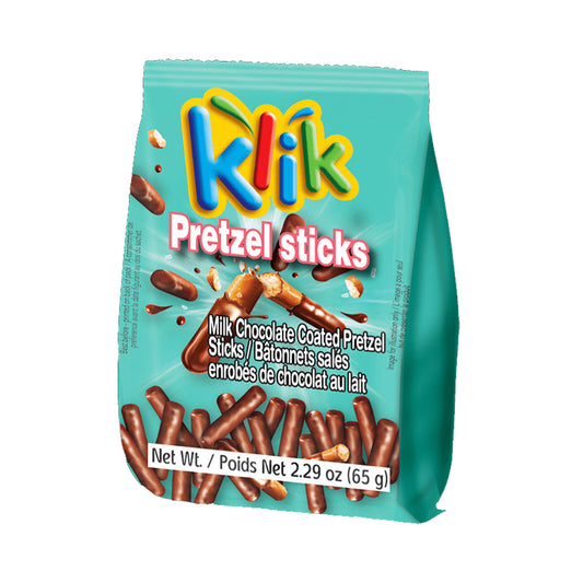 klik Milk Chocolate Coated Pretzel Sticks 2.29 oz
