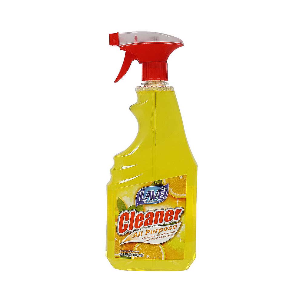 Lave All Purpose Cleaner Lemon Scent 33.8 oz