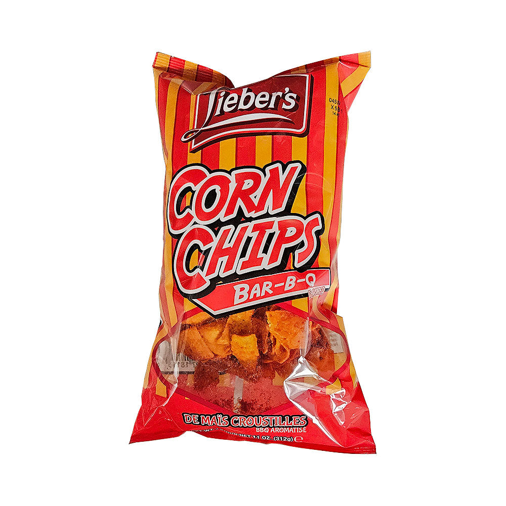 Lieber's Corn Chips Bar-B-Q Flavored 11 oz