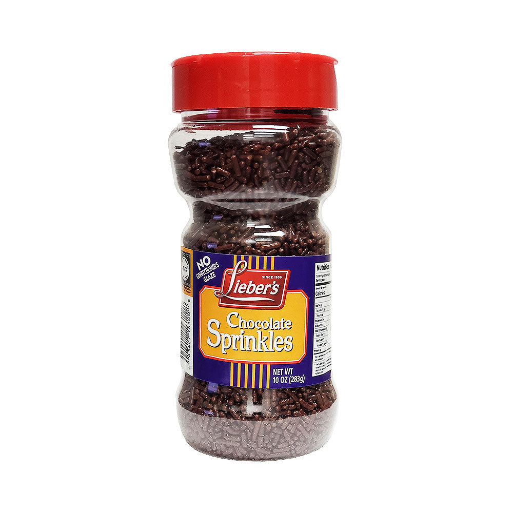 Lieber's Chocolate Sprinkles 10 oz