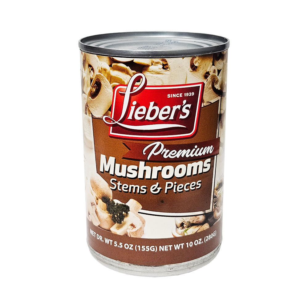 Lieber's Premium Mushrooms Stem & Pieces 10 oz