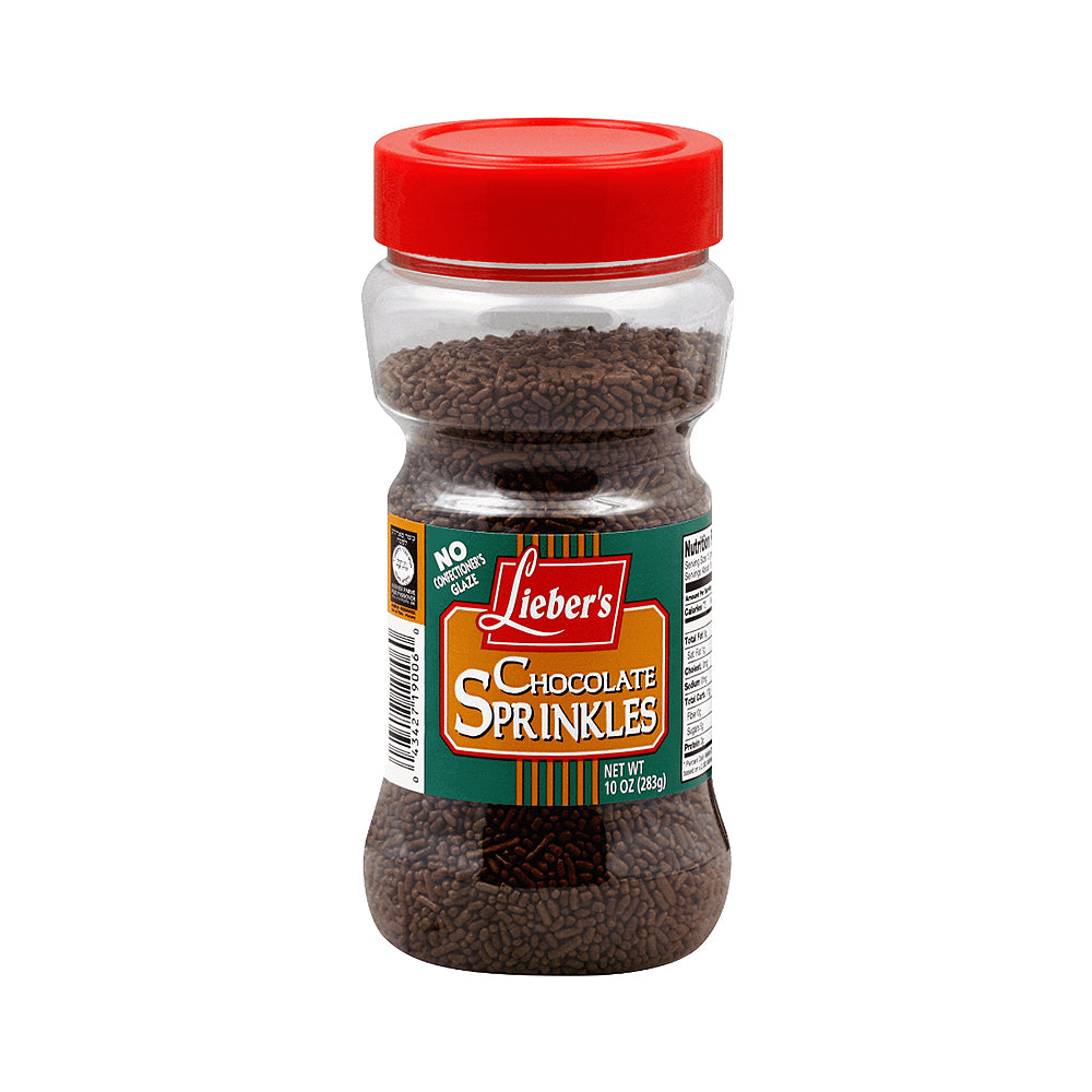 Lieber's Chocolate Sprinkles 10 oz