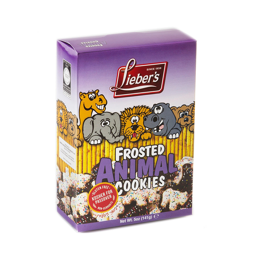 Lieber's Frosted Animal Cookies 5 oz