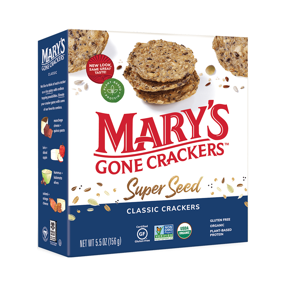 Mary's Gone Crackers Super Seed Crackers 5.5 oz