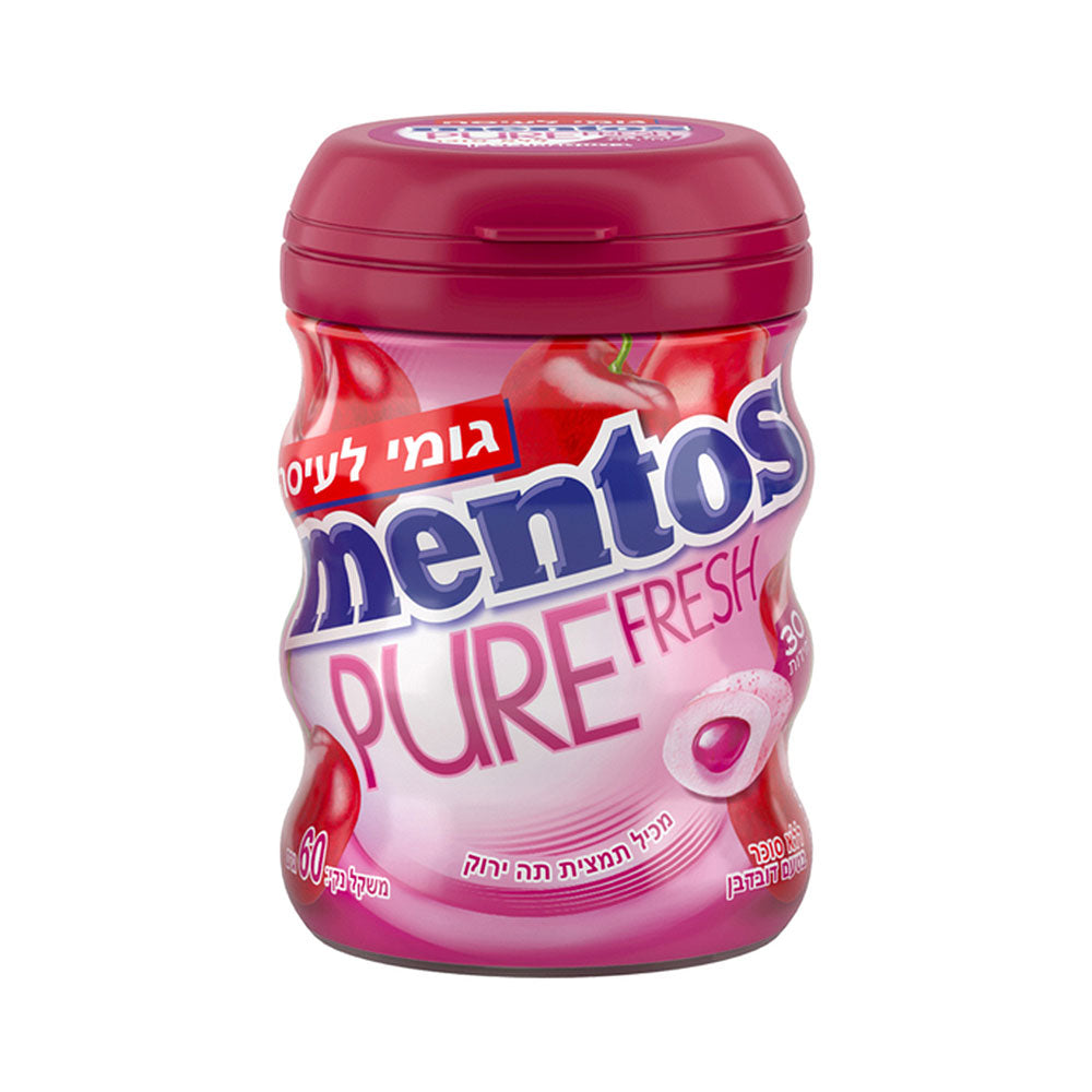 Mentos Sugar Free Pure Fresh Cherry Gum 60 gr