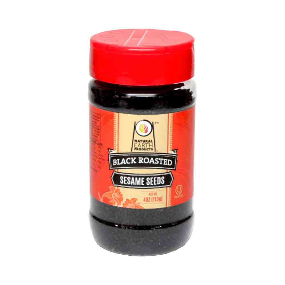 Natural Earth Products Black Roasted Sesame Seeds 4 oz