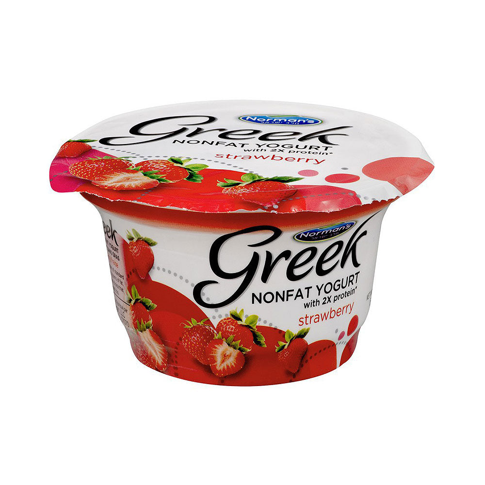 Norman's Strawberry Greek Yogurt 6 oz