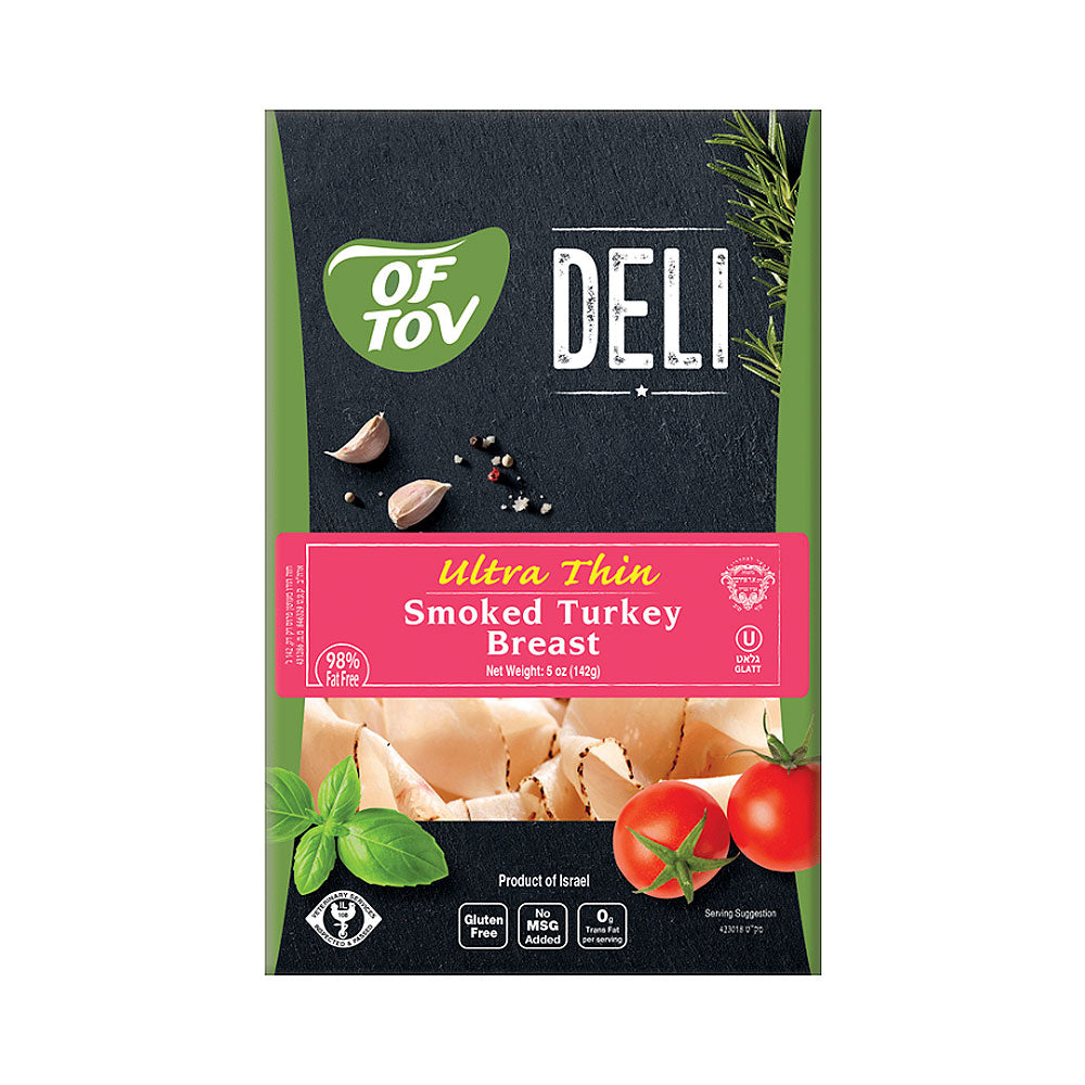 Of Tov Deli Ultra Thin Smoked Turkey Breast 5 oz