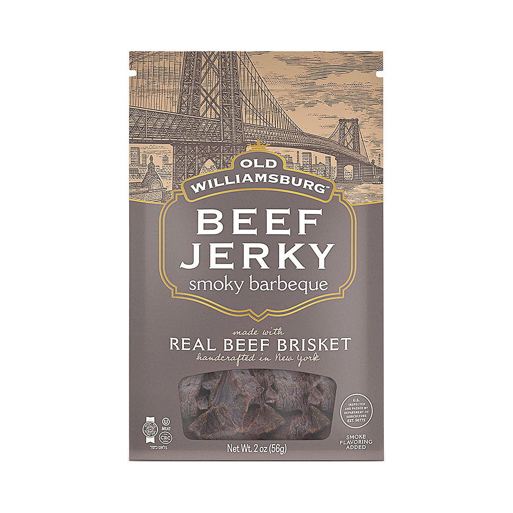 Old Williamsburg Smokey BBQ Beef Jerky 2 oz