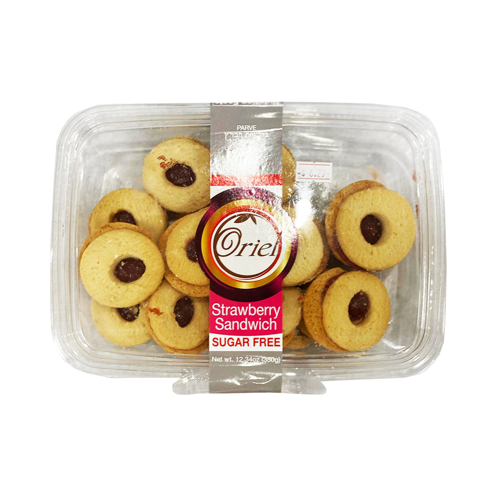 Oriel Sugar Free Strawberry Sandwich Cookies 12.34 oz