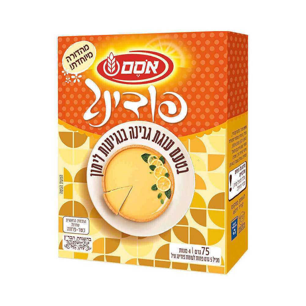 Osem Cheesecake Flavored Instant Pudding With Touches Of Lemon 75gr