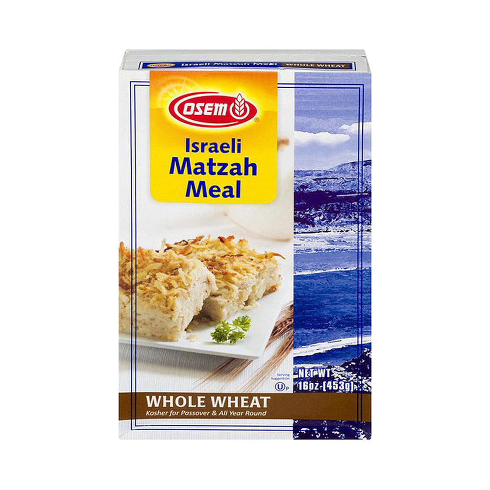 Osem Whole Wheat Israeli Matzah Meal 16 oz
