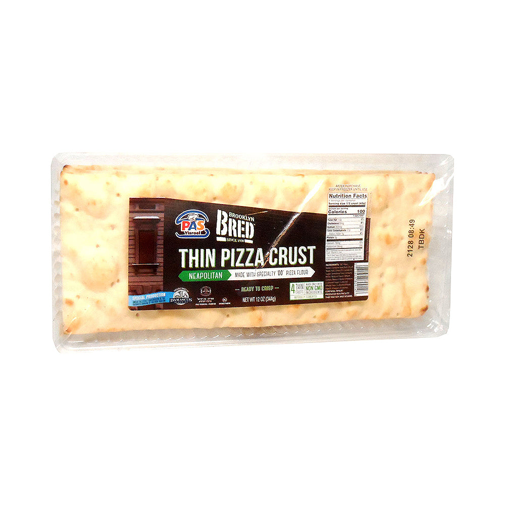 Pas Yisroel Brooklyn Bred Thin Pizza Crust 12 oz