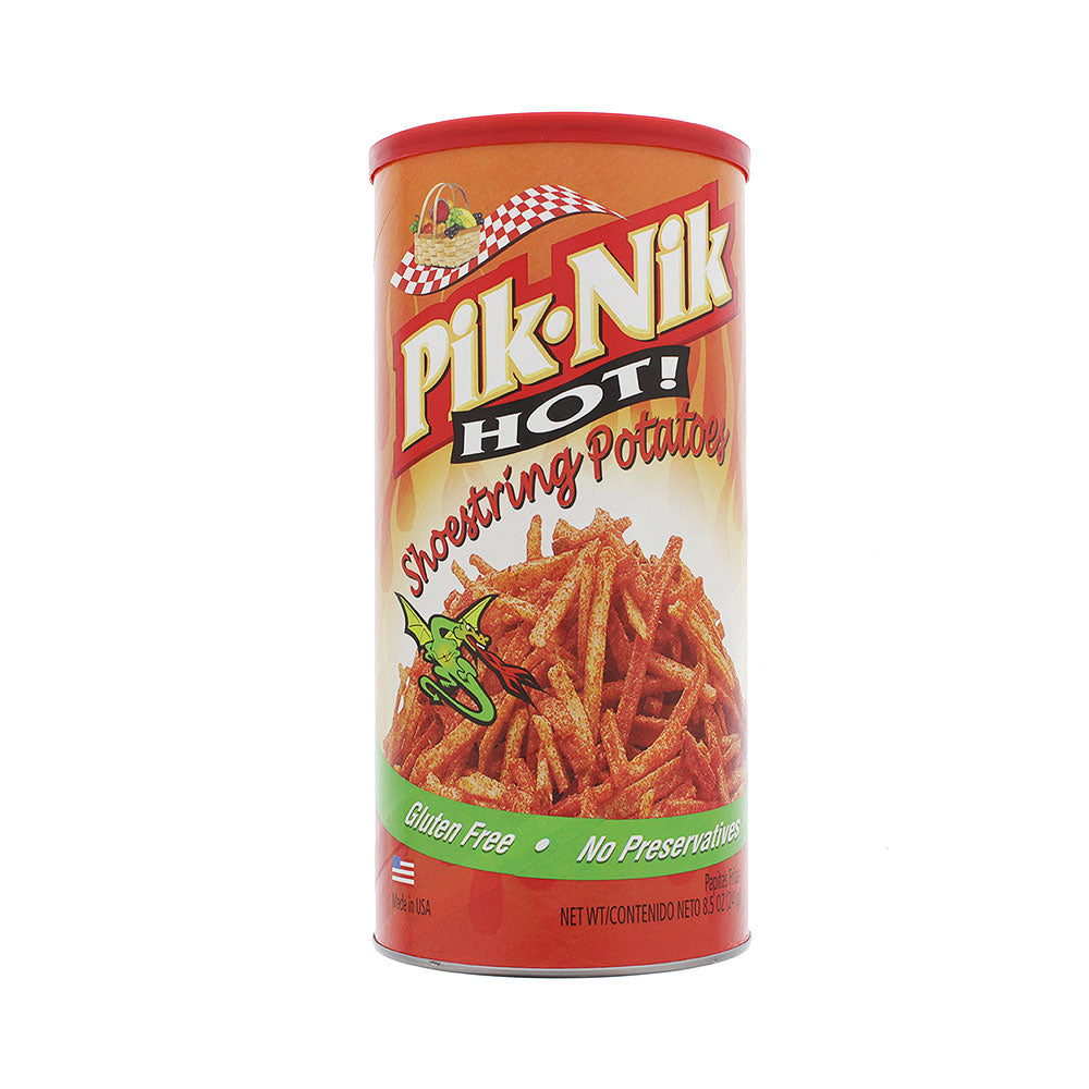 Pik Nik Hot Shoestring Potatoes 8.5 oz