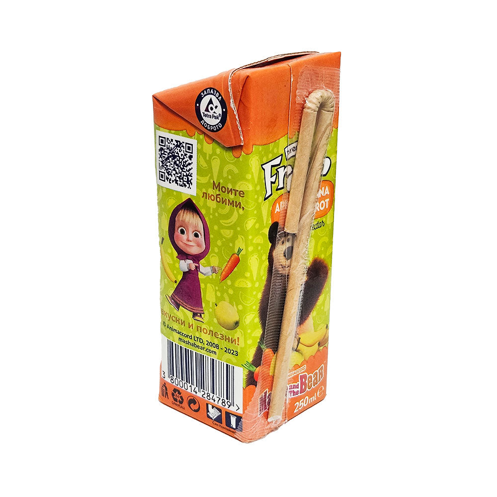 Premium Fresh Apple Banana Carrot Juice 250ml