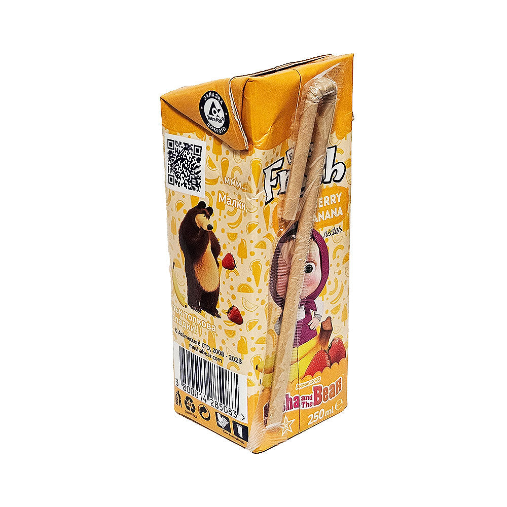 Premium Fresh Strawberry Banana Juice 250ml