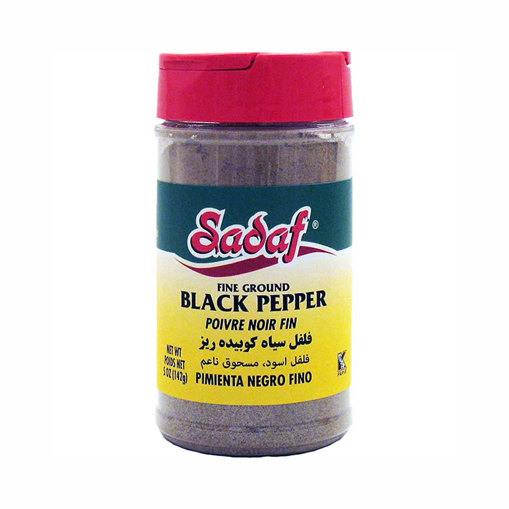 Sadaf Fine Ground Black Pepper 5 oz