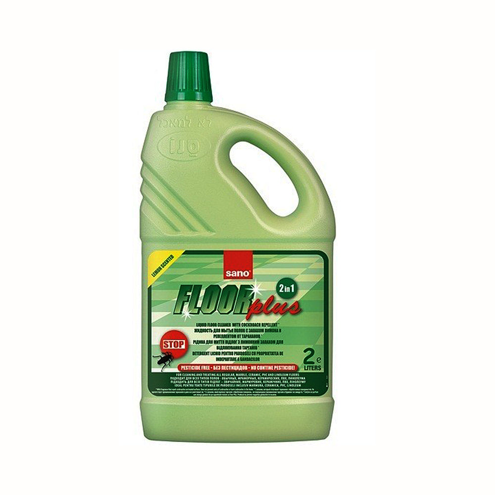 Sano Ritzpas Floor Plus Cockroach Repellent Lemon Scented 2 L