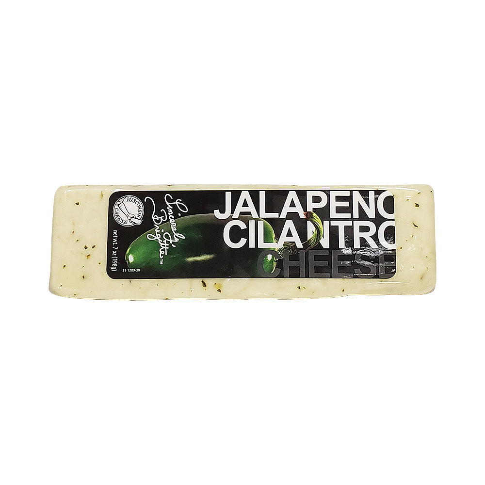Sincerely Brigitte Jalapeno & Cilantro Cheese 7 oz