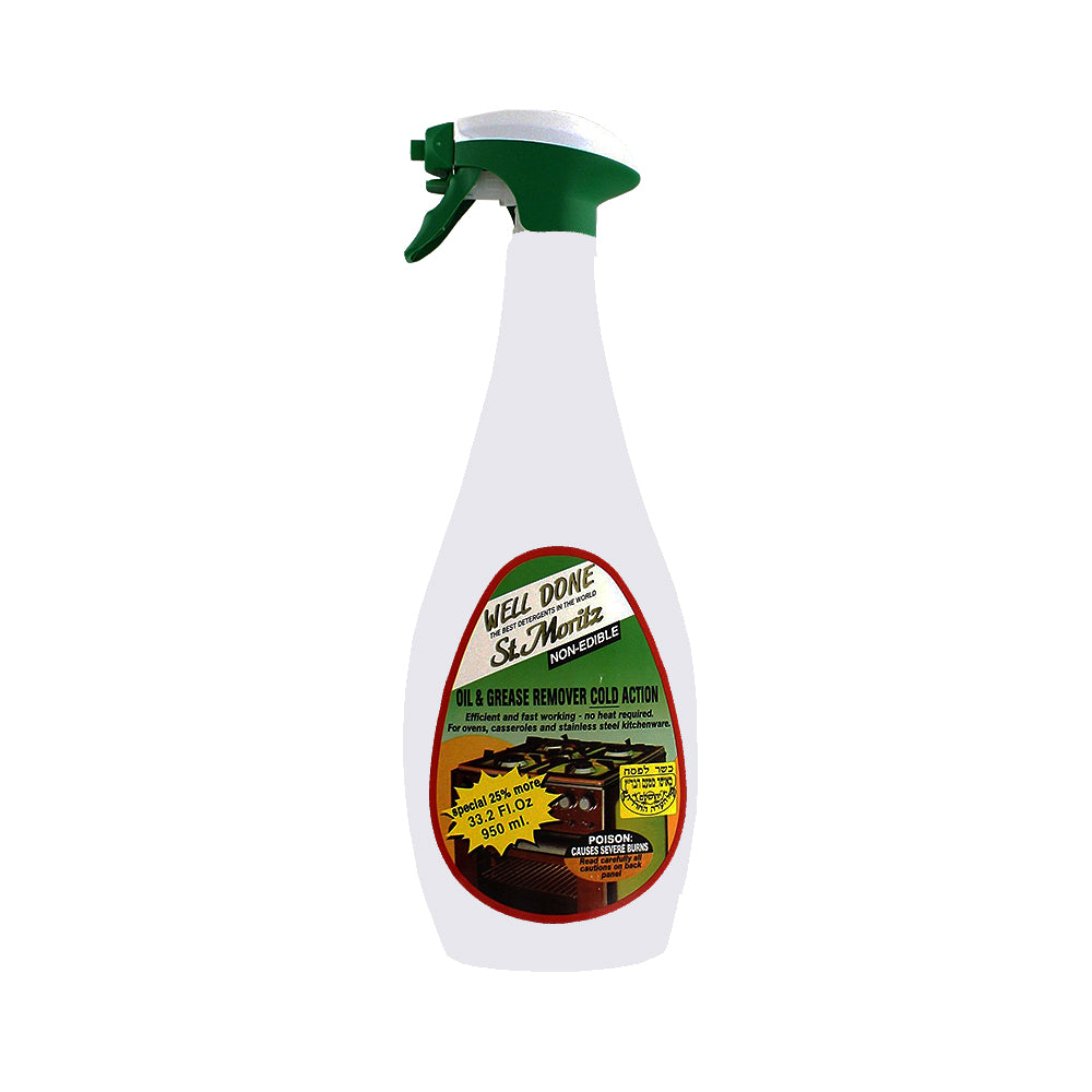 St. Moritz Well Done Oil and Grease Remover 27 oz