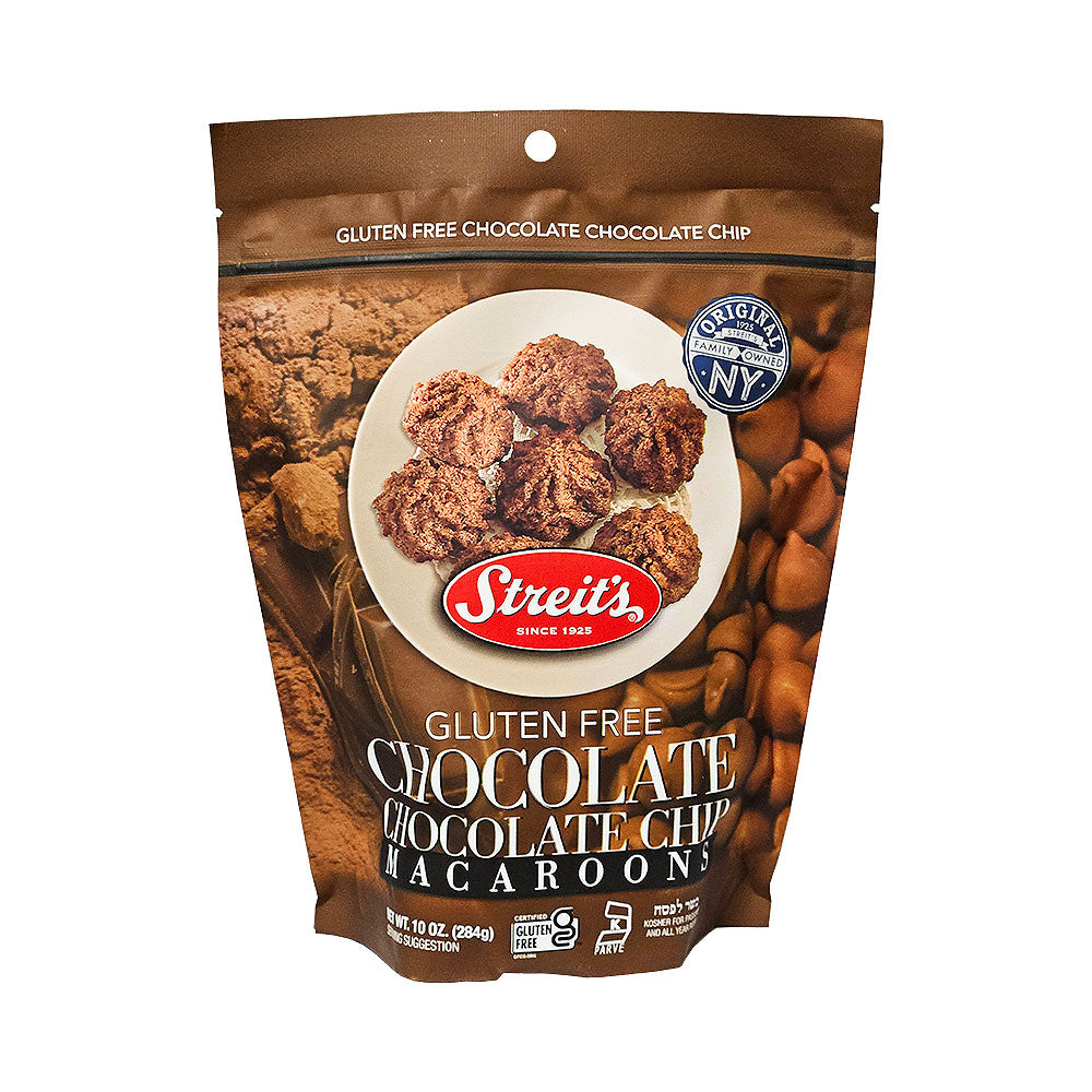 Streit's Gluten Free Chocolate Chocolate Chip Macaroons 10 oz