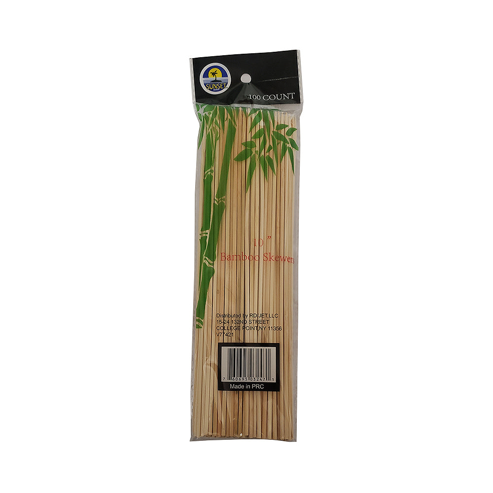 Sunset Brands Bamboo Skewers 100 ct