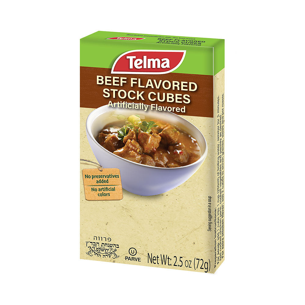 Telma Beef Flavored Stock Cubes 2.5 oz