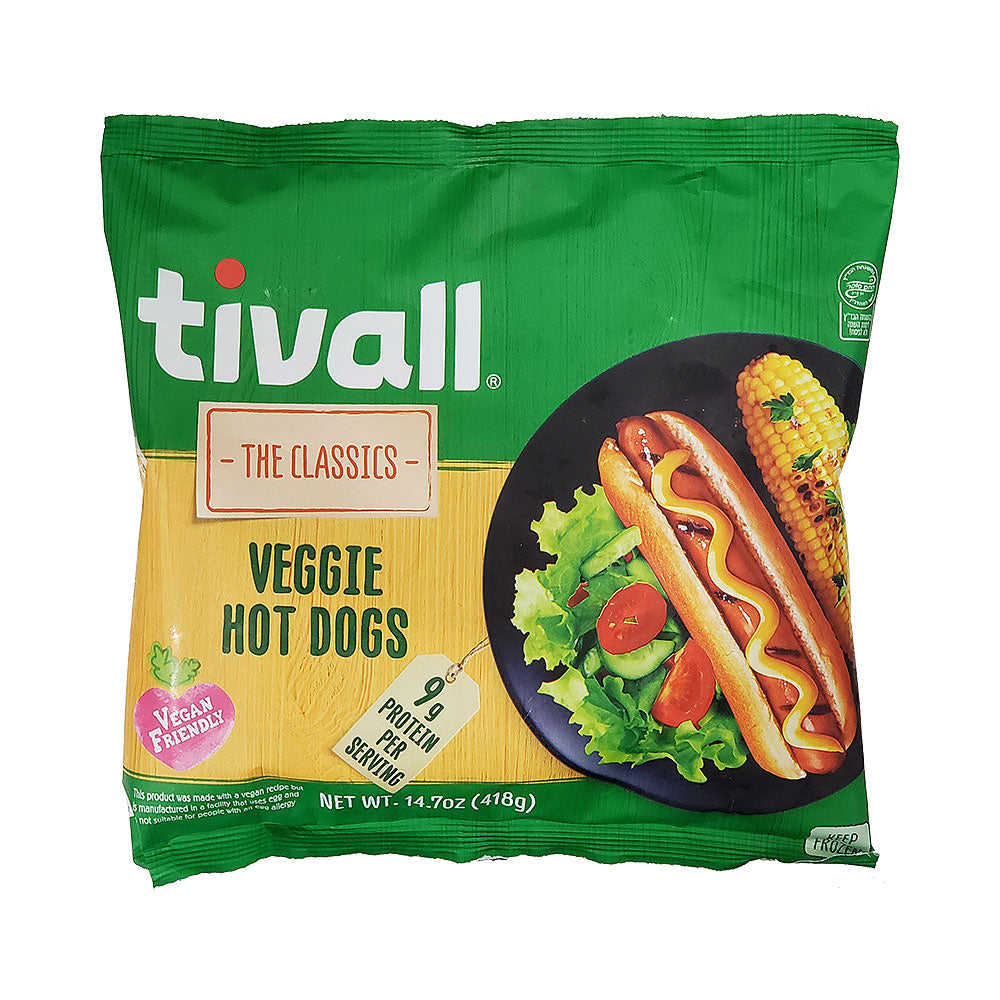 Tivall Veggie Hot Dogs 14.7 oz