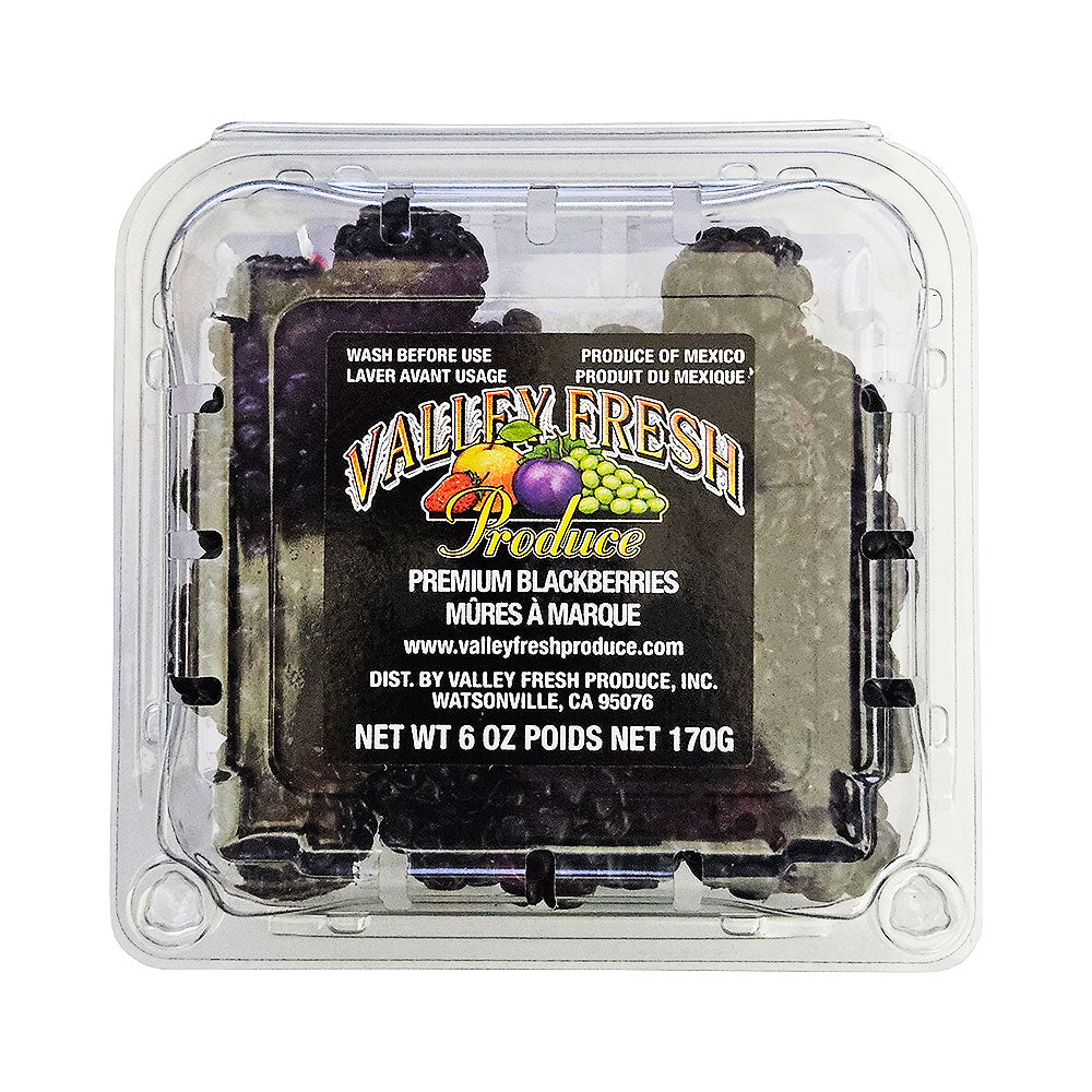 Valley Fresh Produce Blackberries 6 oz