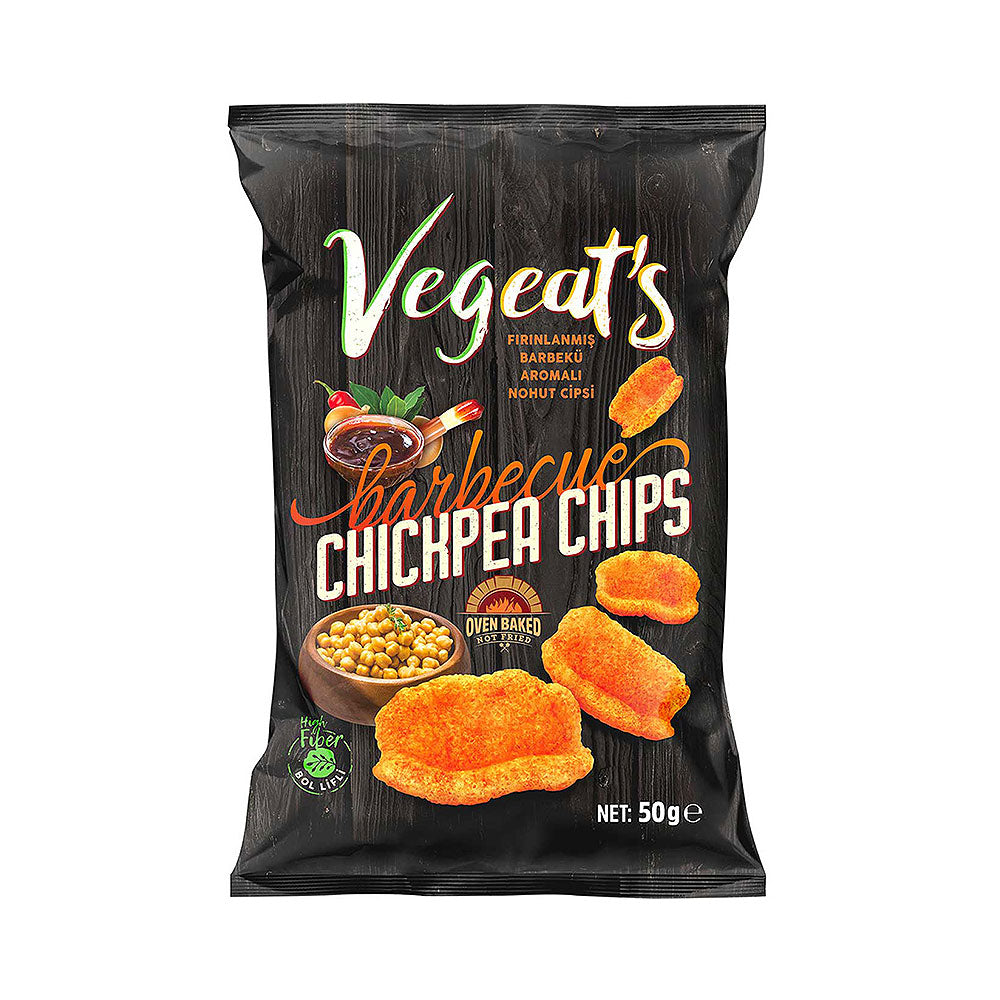Vegeat's Barbecue Chickpea Chips 50 gr