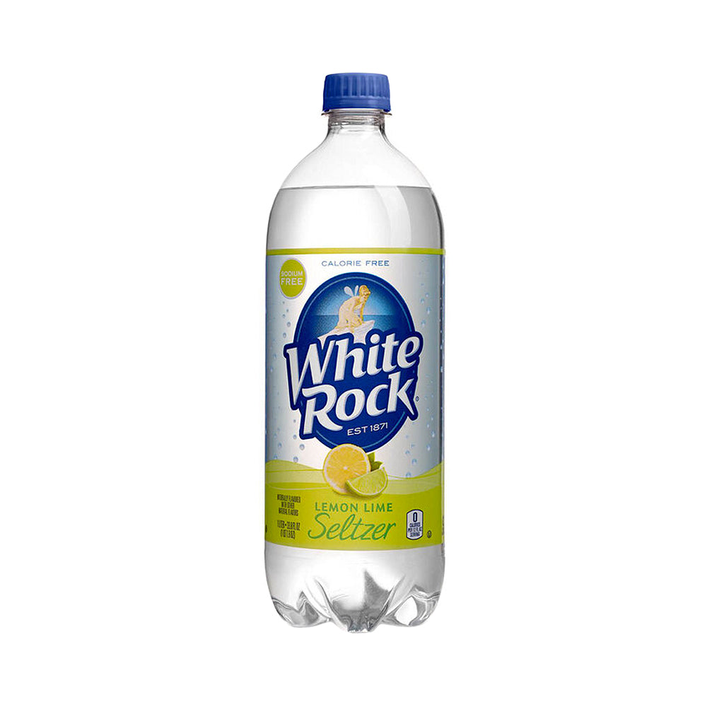 White Rock Lemon Lime Seltzer 1 Liter
