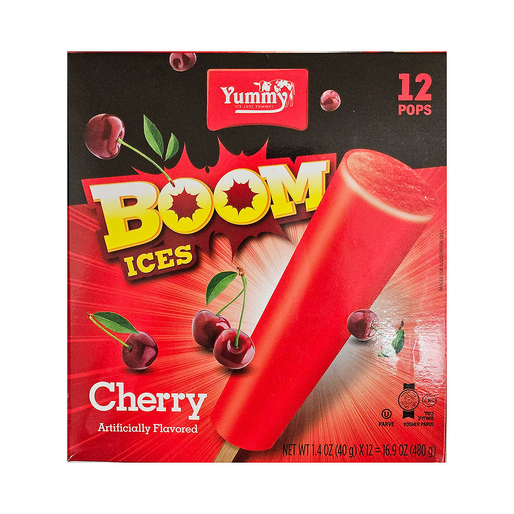 Yummy Boom Cherry Ice Pop 16.90 oz