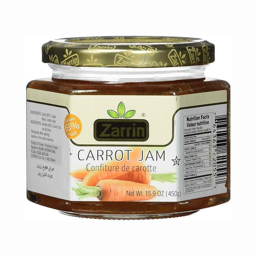 Zarrin Carrot Jam 15.9 oz