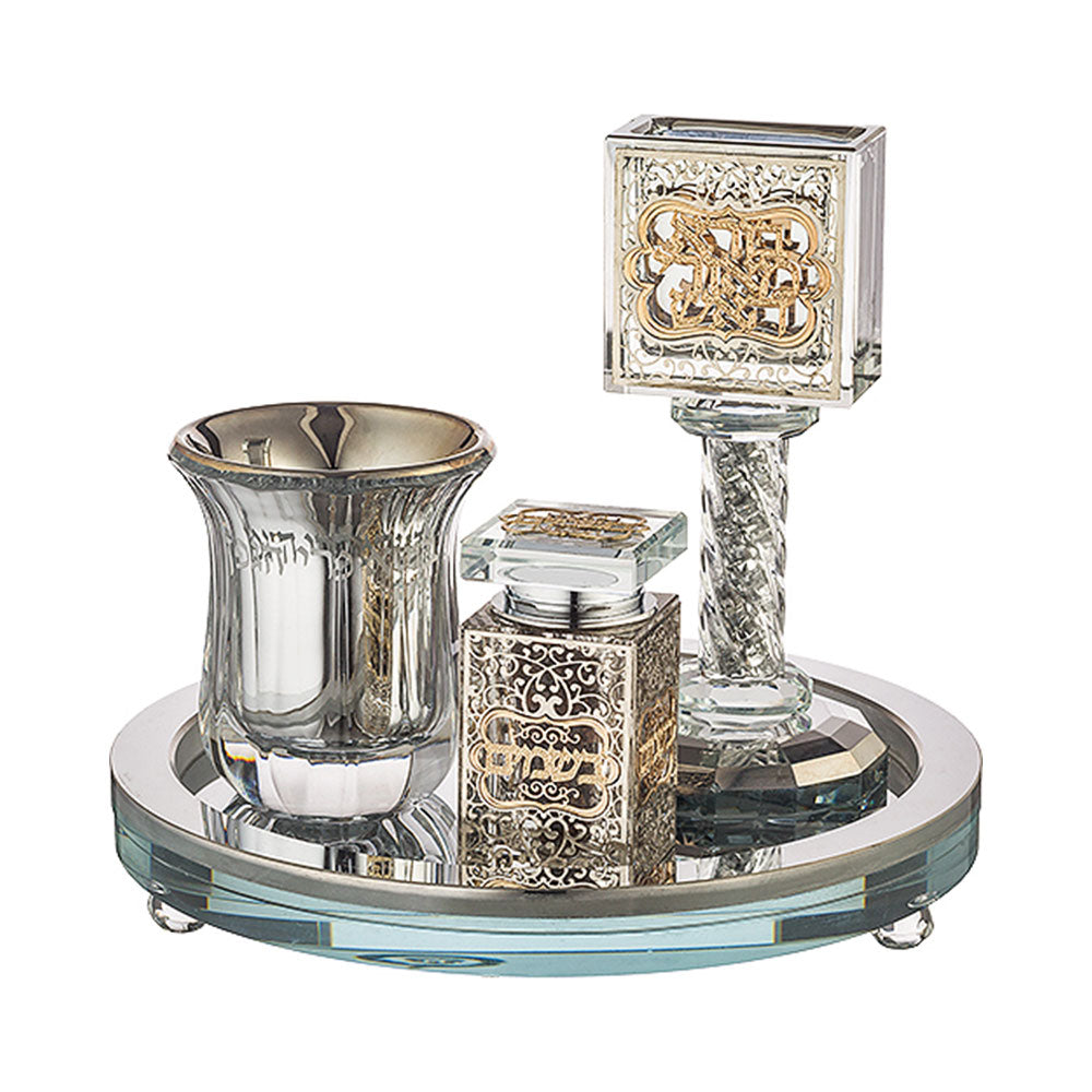 ART Judaica Crystal Havdala Set 20 cm
